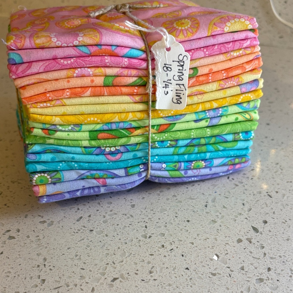 Quilting Colorful Fabric Bundle